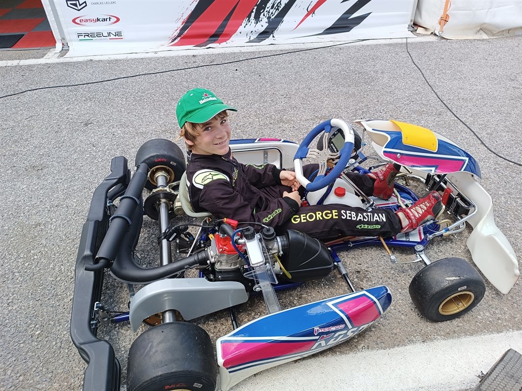STEP henter græsk kartingtalent til Nordic 4.
(Foto: George Sebastian Pavlopoulos)